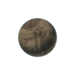 The planet as the game’s Discoveries page draws it