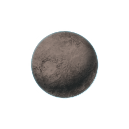 The planet as the game’s Discoveries page draws it